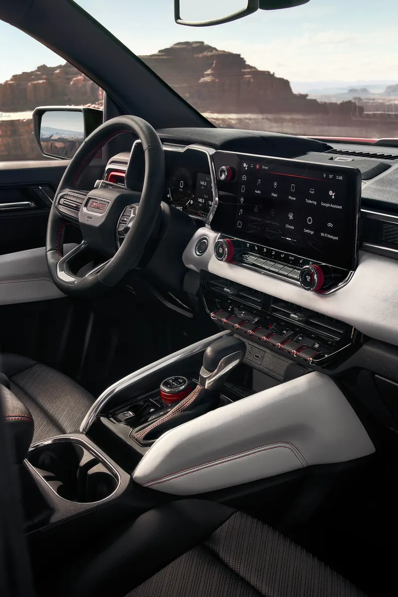 2026 GMC Canyon infotainment system at Ferguson Buick GMC in Colorado Springs CO